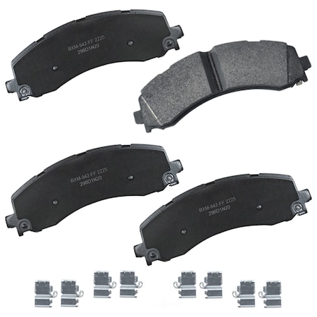 Stop By Bendix Stop Sbm2225 Stop Semi-Metallic Brake Pad SBM2225